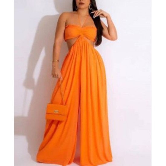Ολόσωμη φόρμα πορτοκαλί