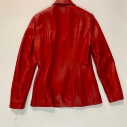 Jacket κόκκινο δερμάτινο